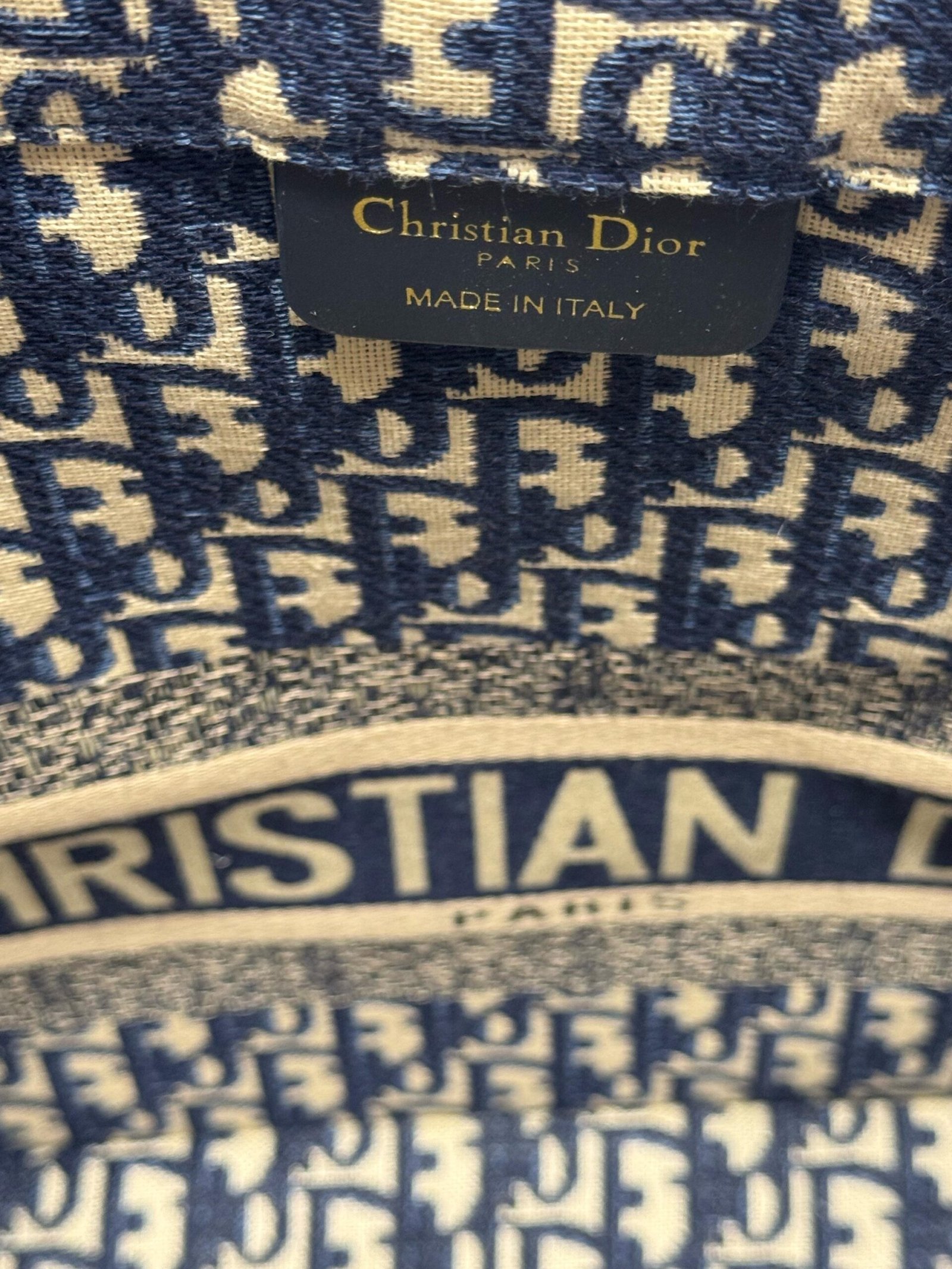 CHRISTIAN DIOR TOTE BAG WITH ORIGINAL BOX