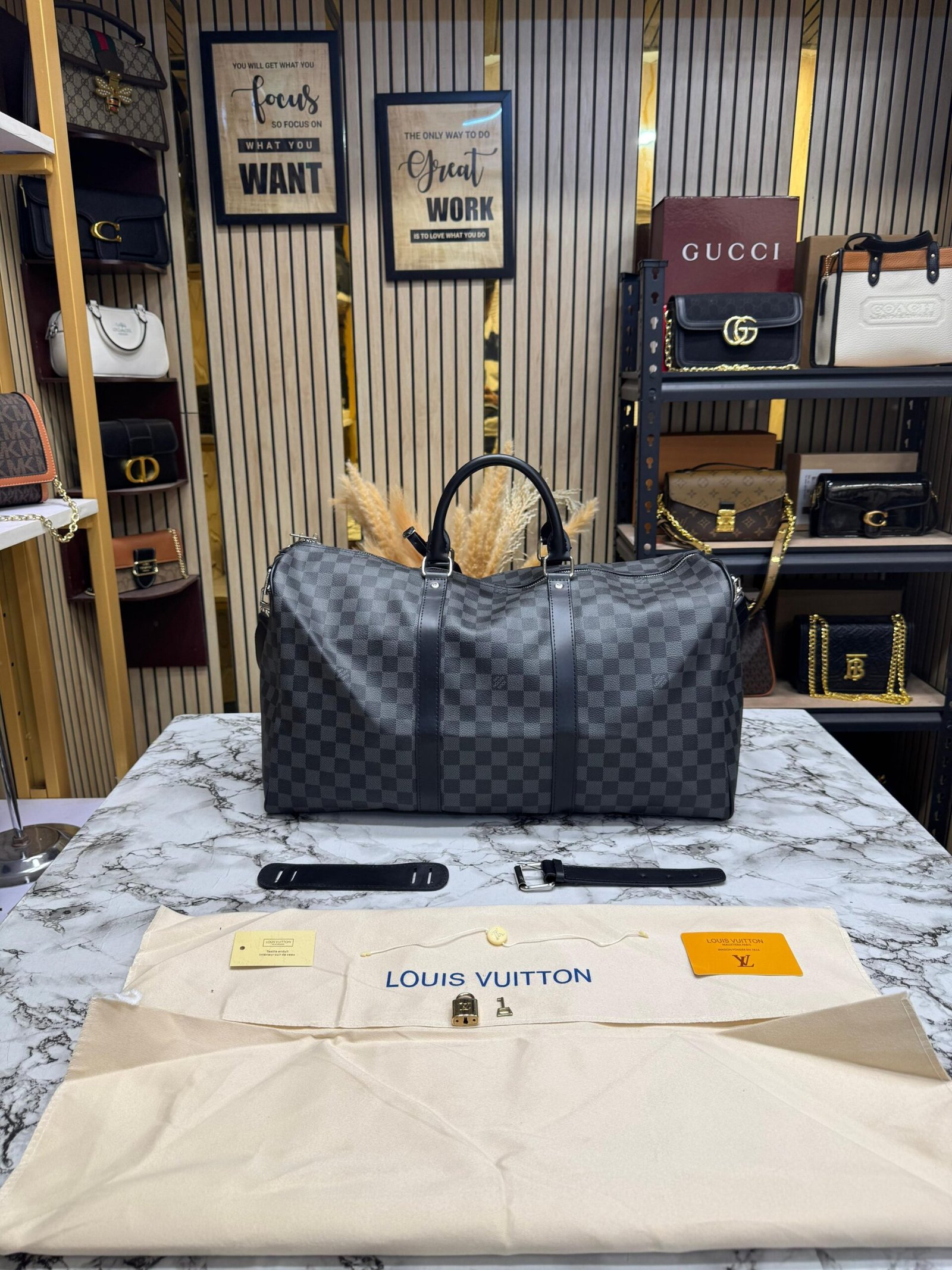 LOUIS VUITTON DUFFLE