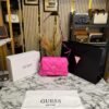 GUESS ZAINA TEXTURE STRUCTURED HAND BAG WITH ORIGNAL BOX AND CARRY BAG