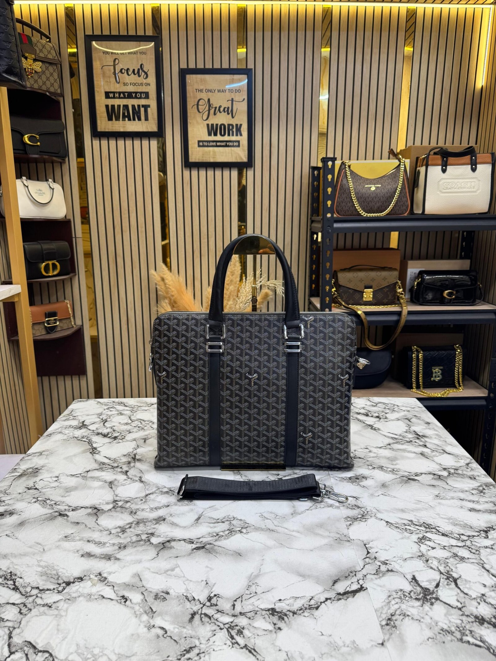 GOYARD LAPTOP BAG