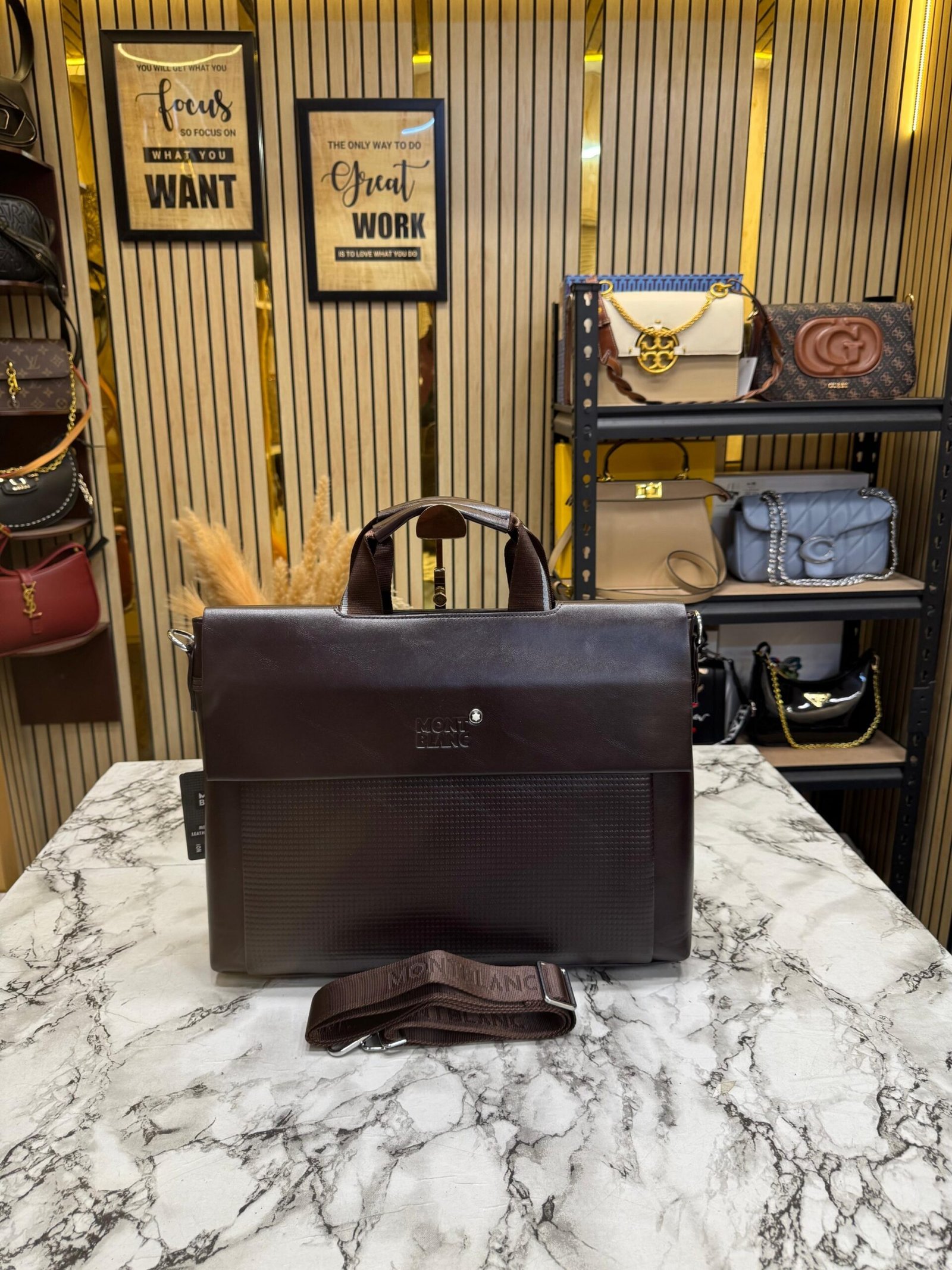 MONT BLANC LAPTOP BAG