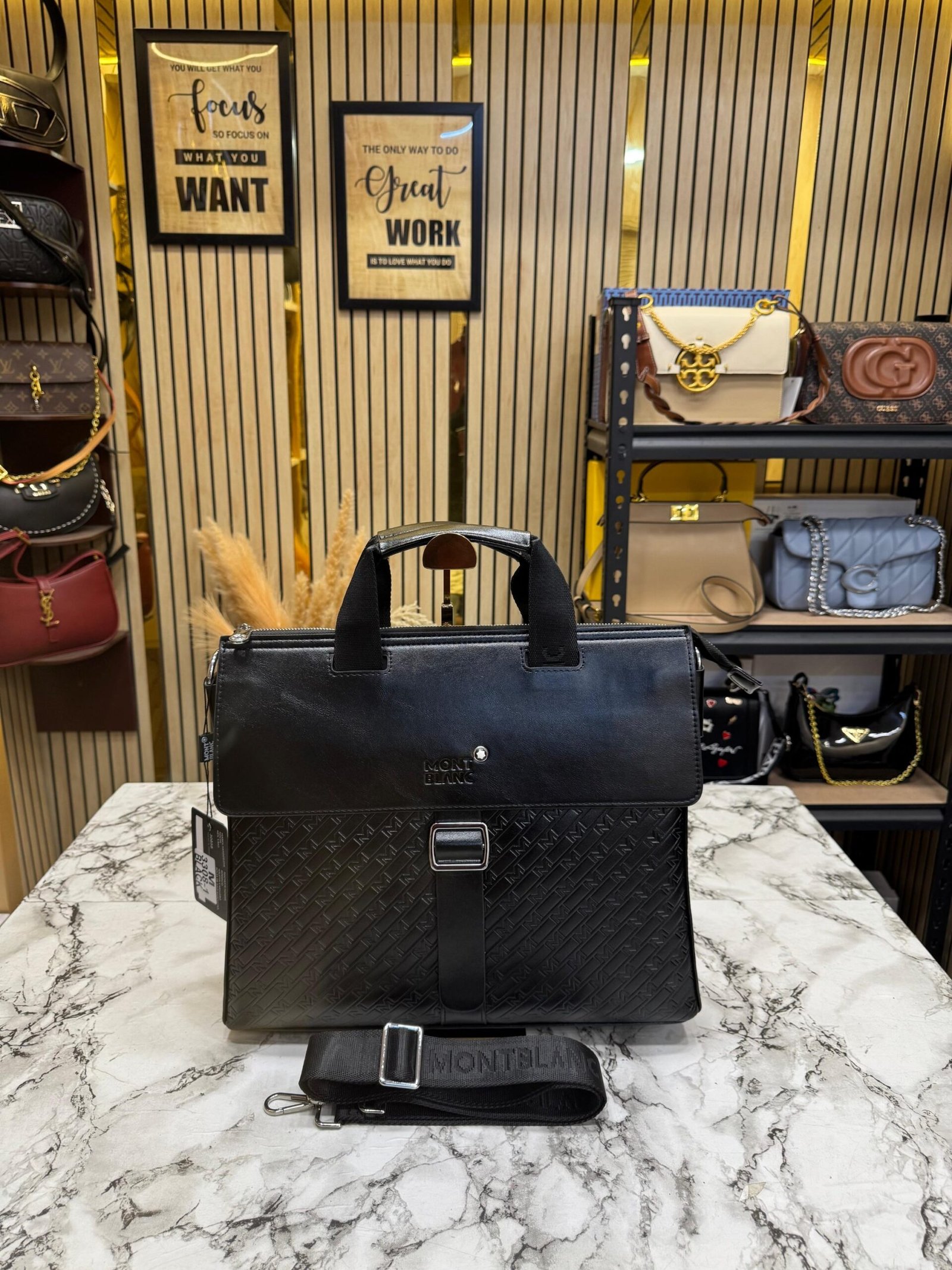 MONT BLANC LAPTOP BAG