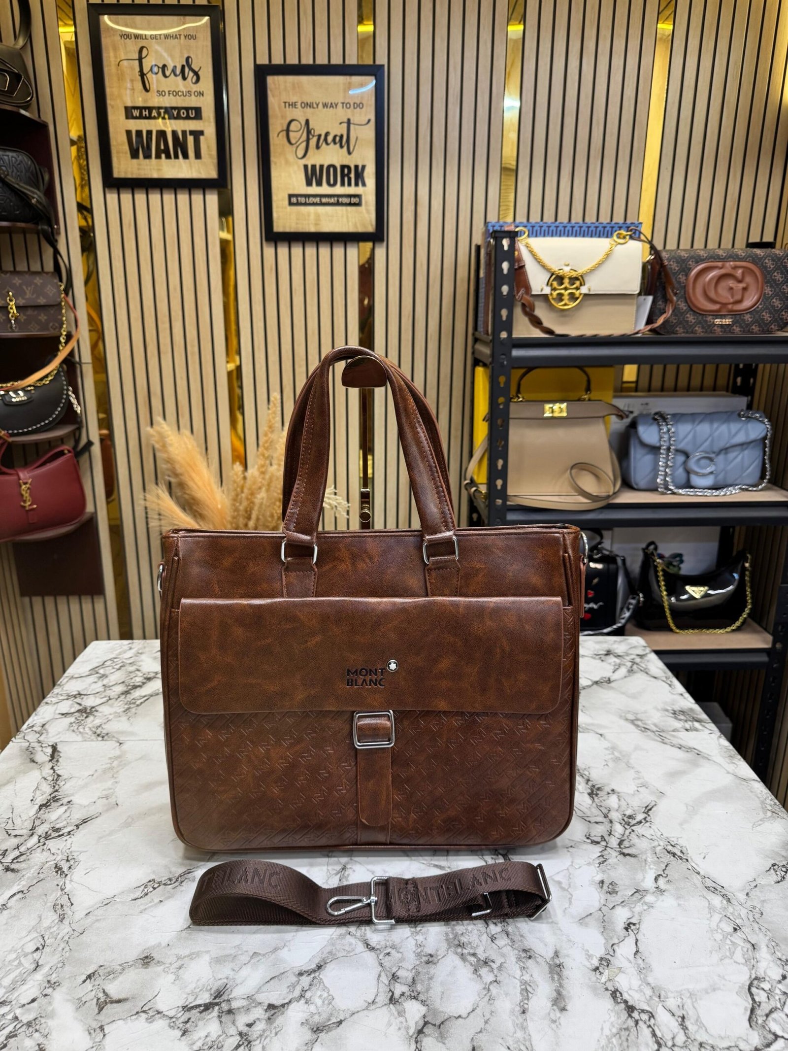 MONT BLANC LAPTOP BAG