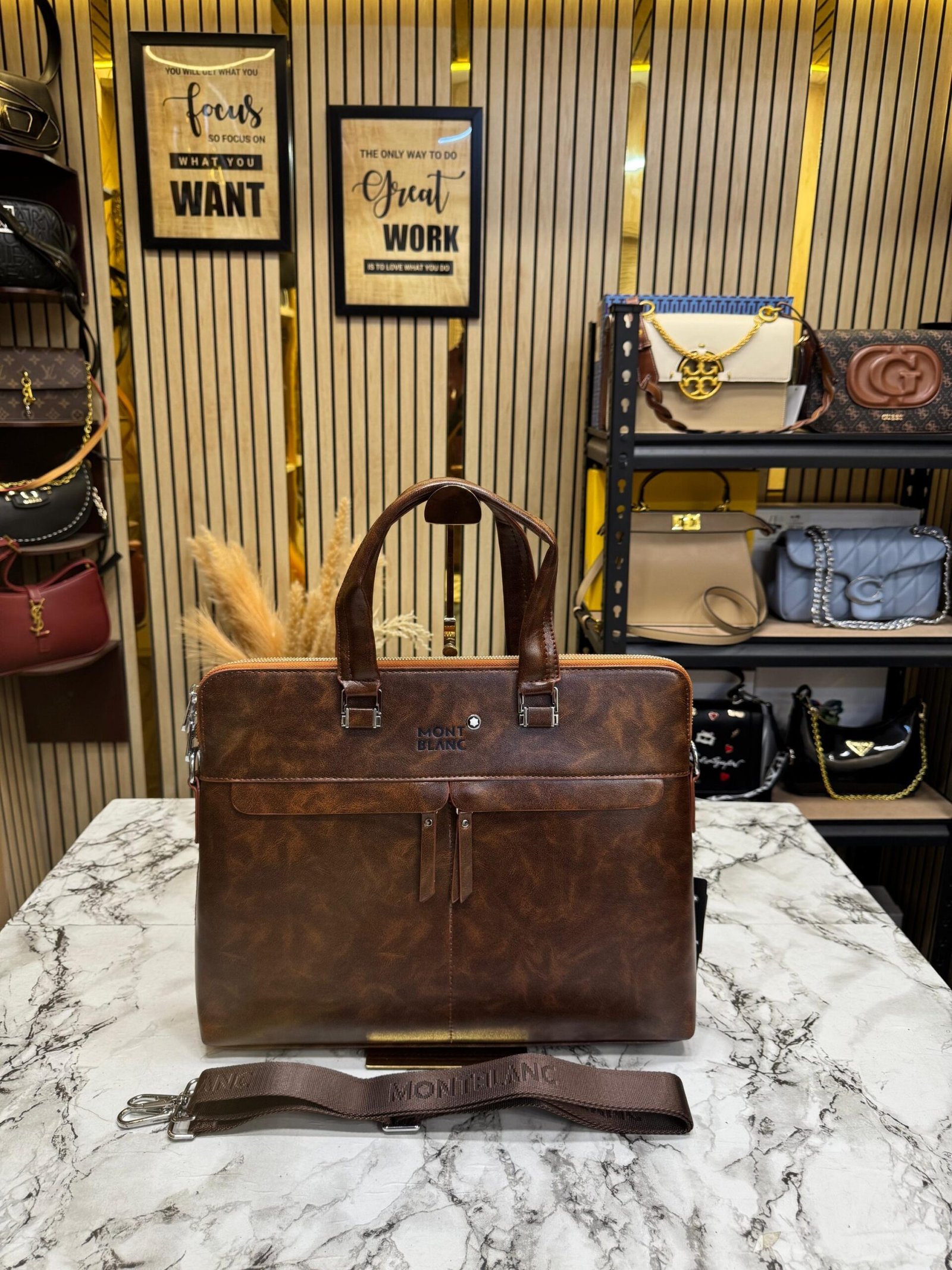 MONT BLANC LAPTOP BAG