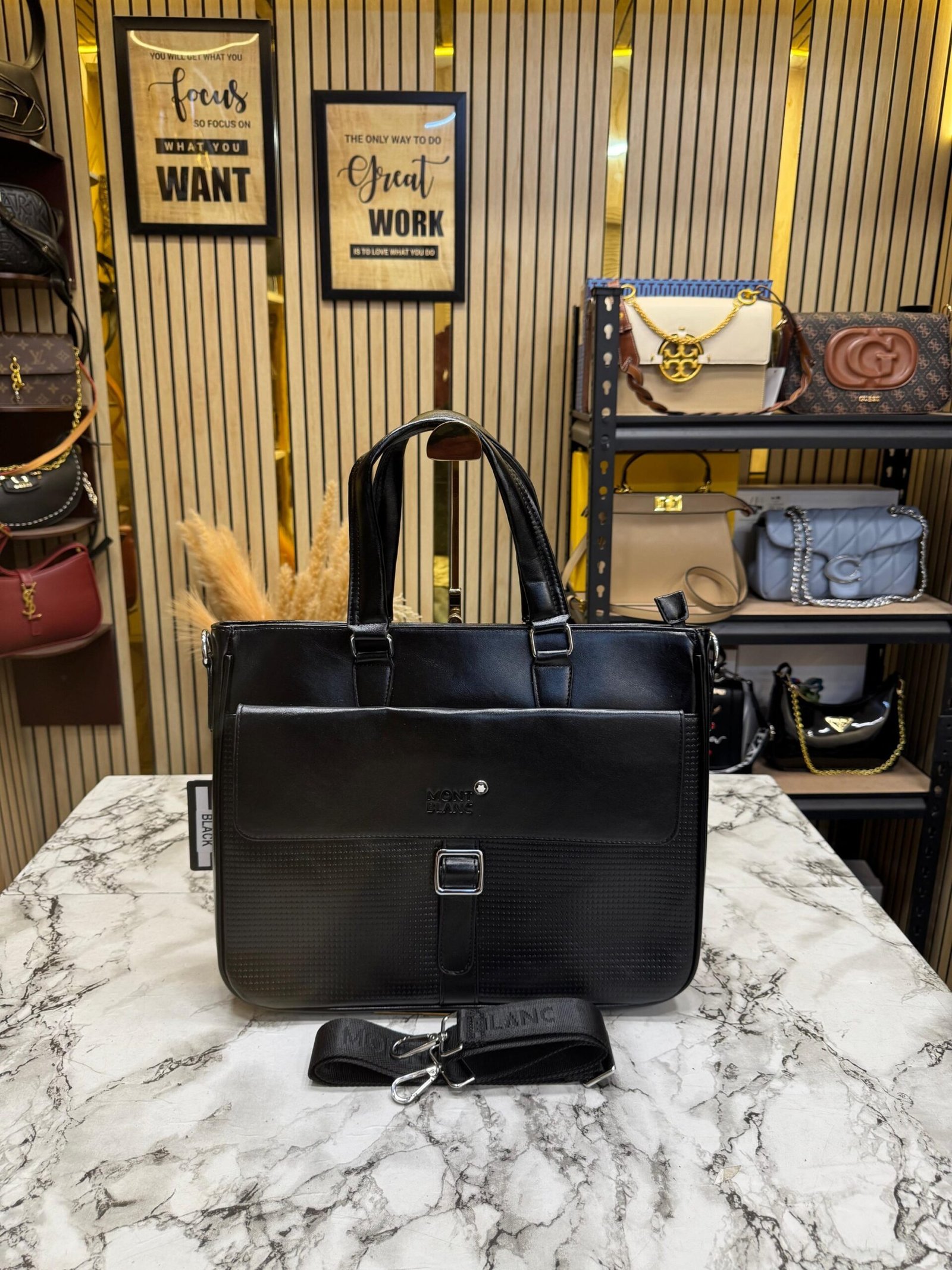 MONT BLANC LAPTOP BAG