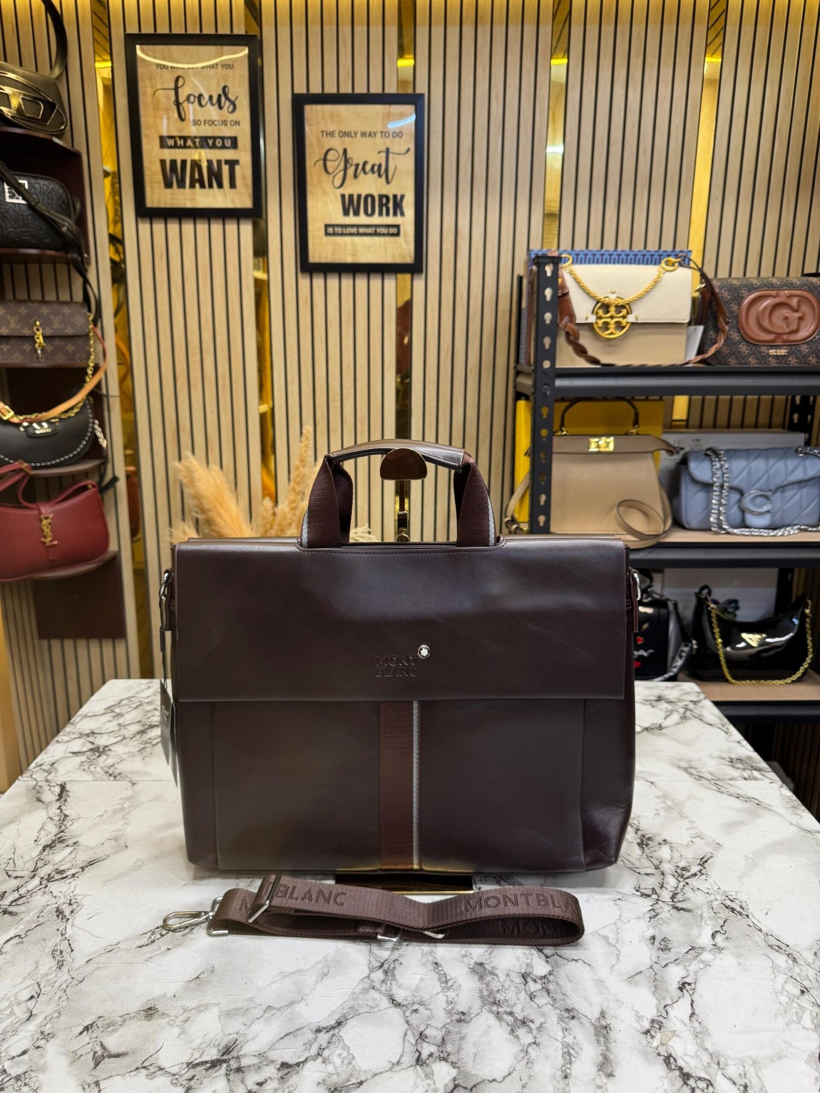 MONT BLANC LAPTOP BAG