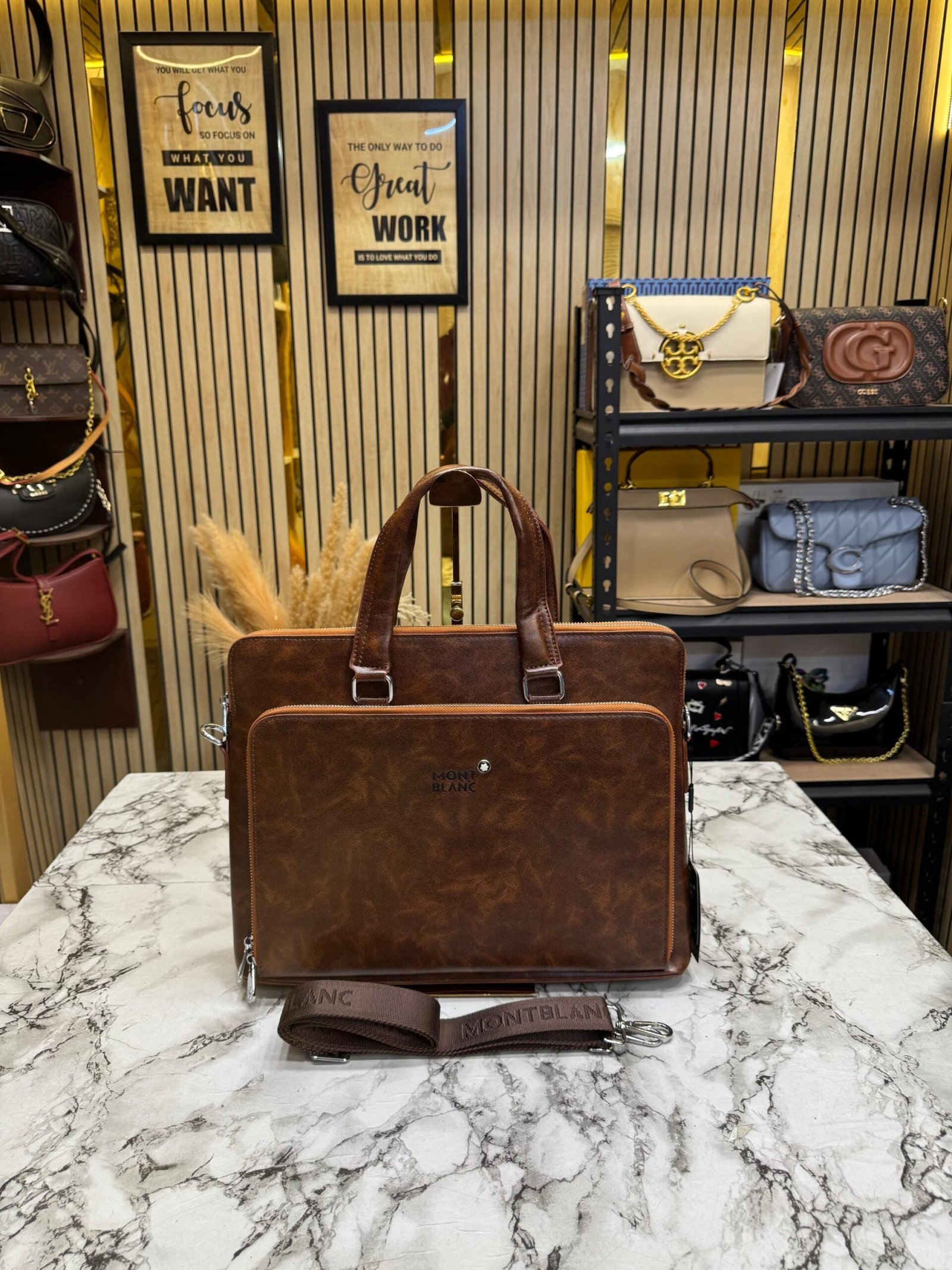 MONT BLANC LAPTOP BAG