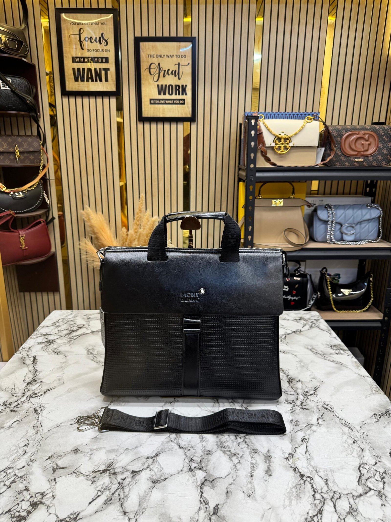 MONT BLANC LAPTOP BAG
