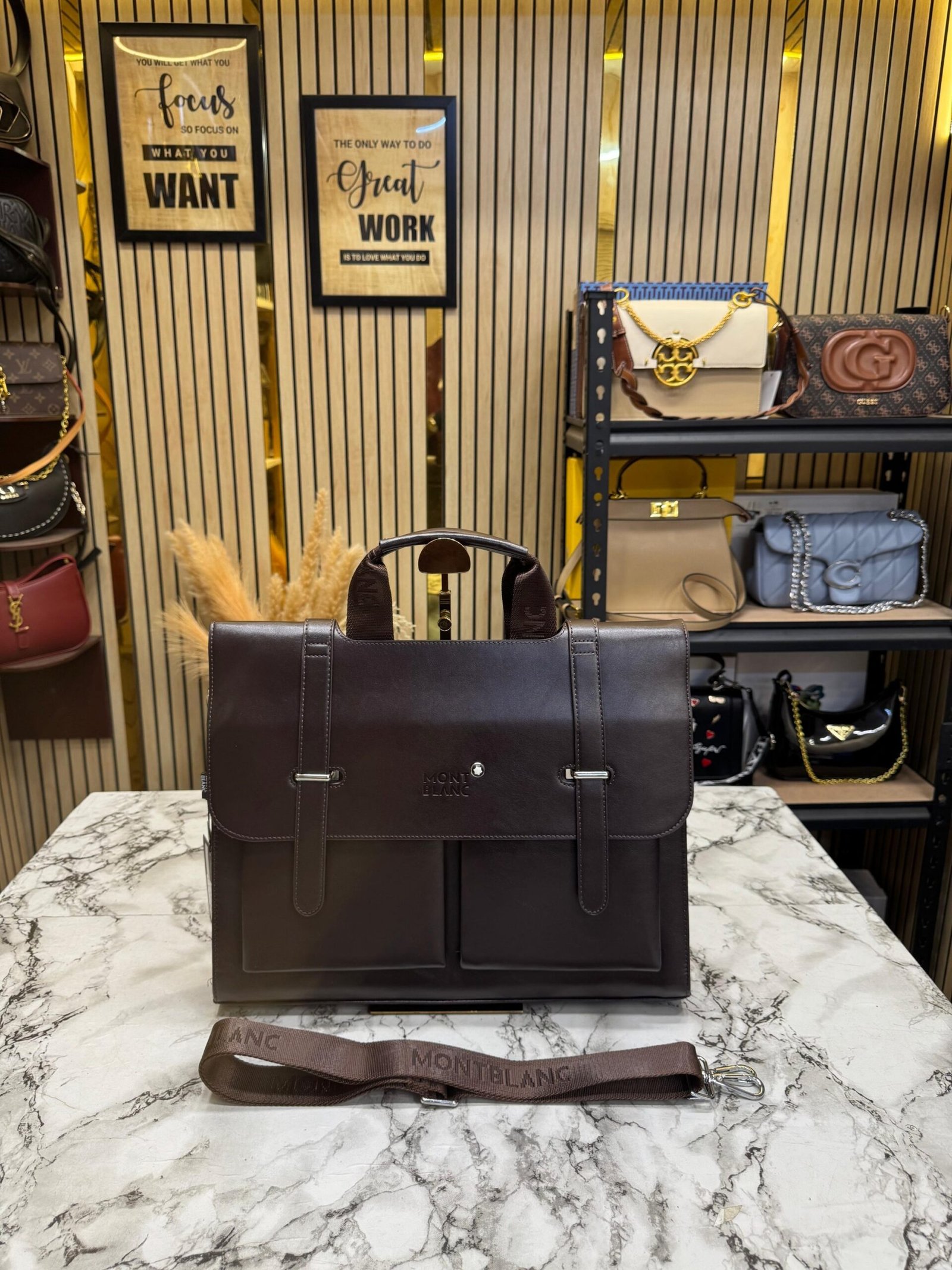 MONT BLANC LAPTOP BAG