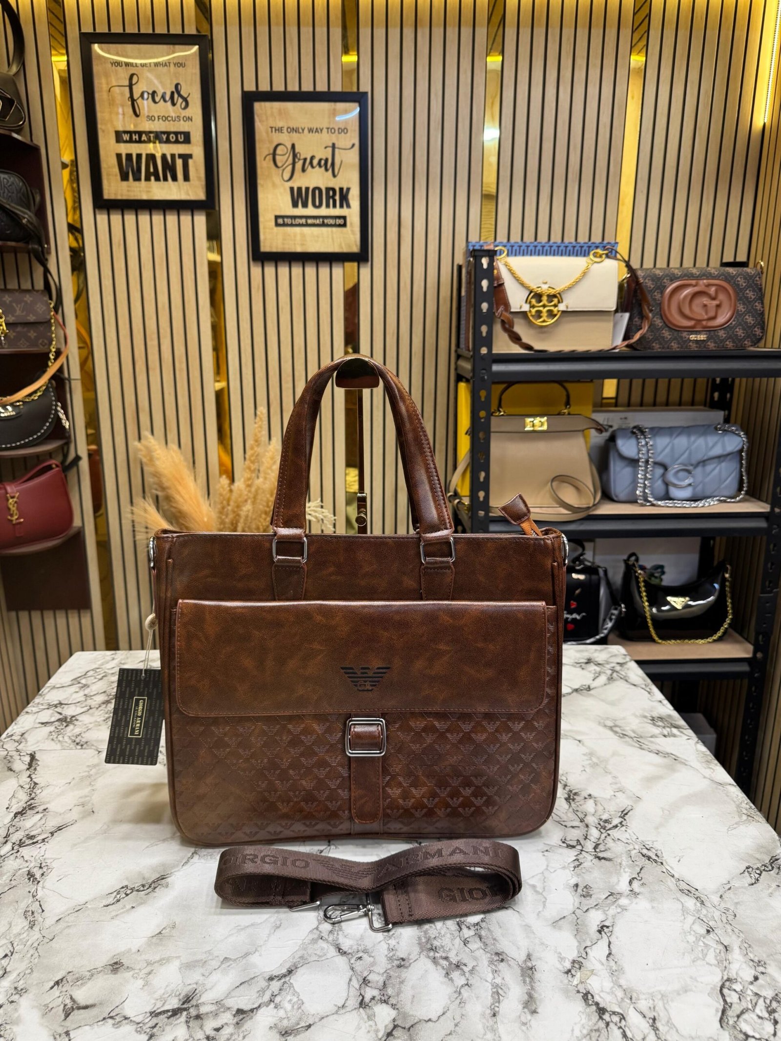 ARMANI  LAPTOP BAG